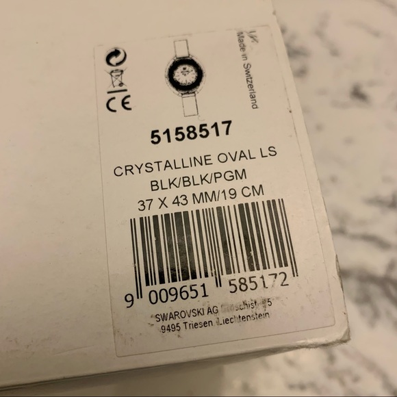 🤩 SWAROVSKI Oval Analog Brown Dial Ladies Watch. Item No : 5158517 - Picture 7 of 15